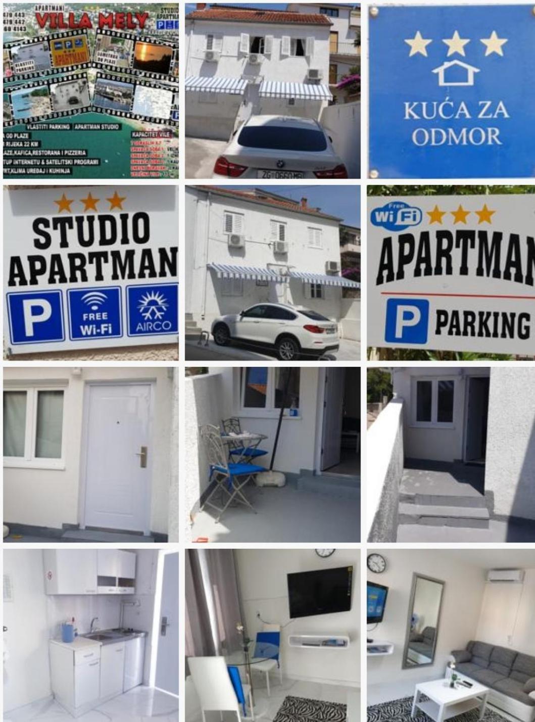 Villa Mely Crikvenica Kvarner 외부 사진